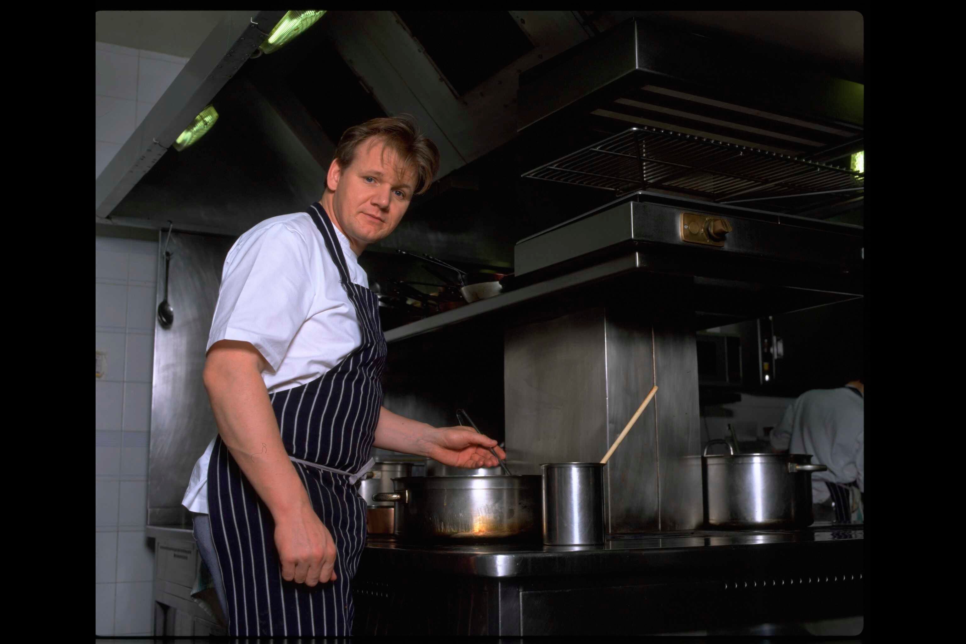 A young Gordon Ramsay, circa 1999