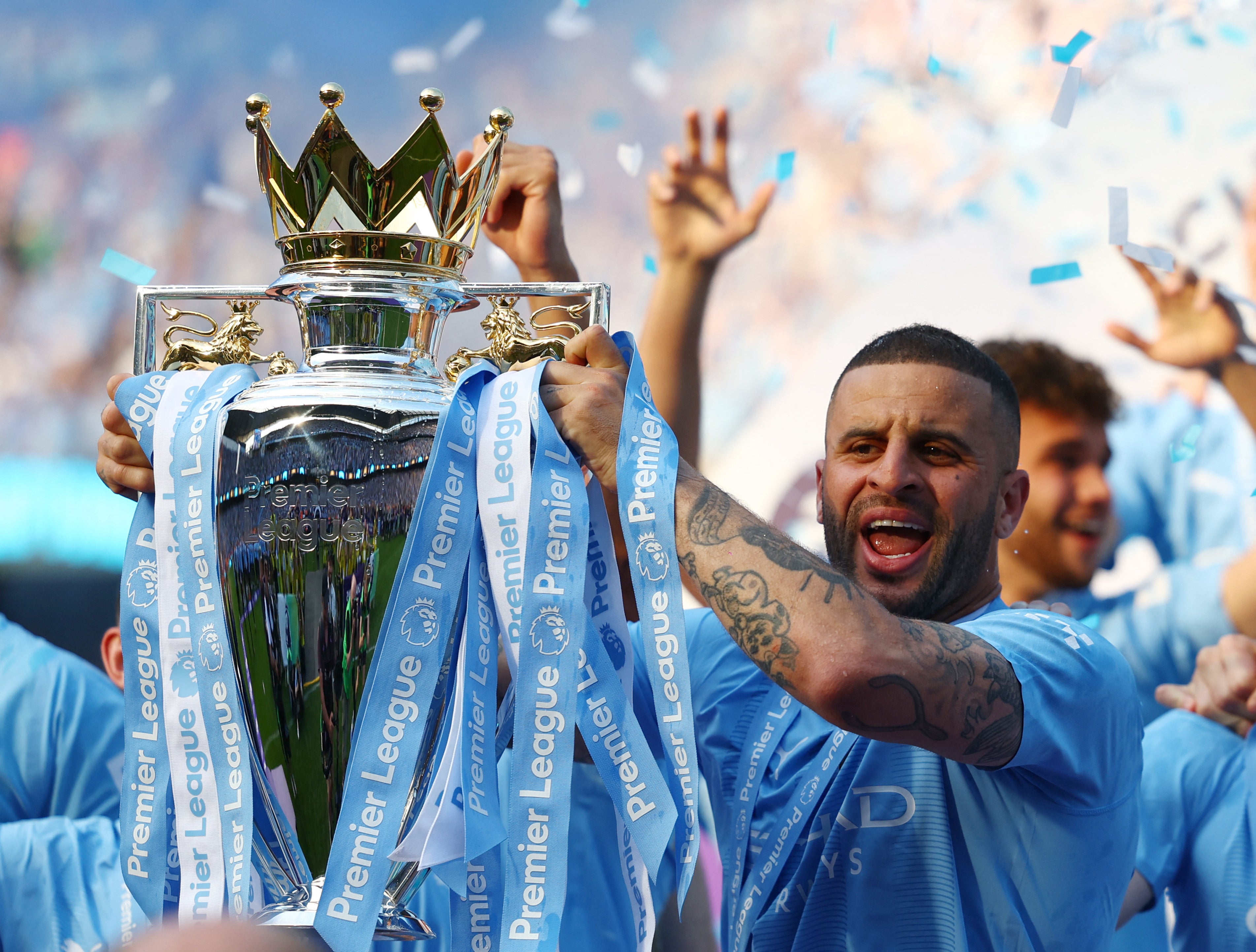 Kyle Walker will try to lift another trophy this weekend