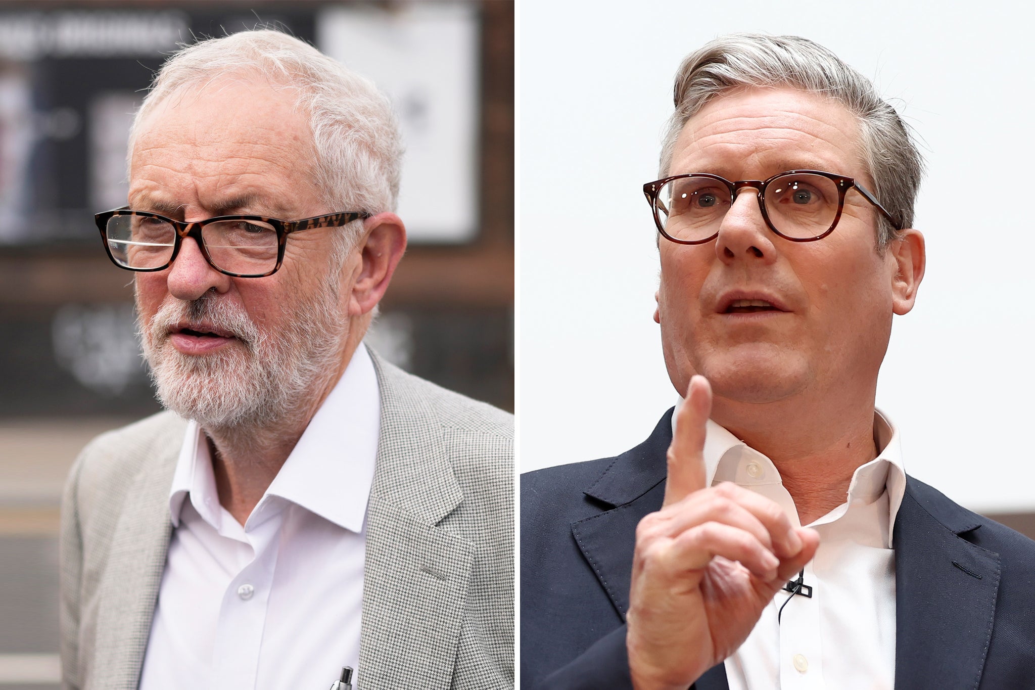 Jeremy Corbyn is standing as an independent following his exit from Labour under Keir Starmer