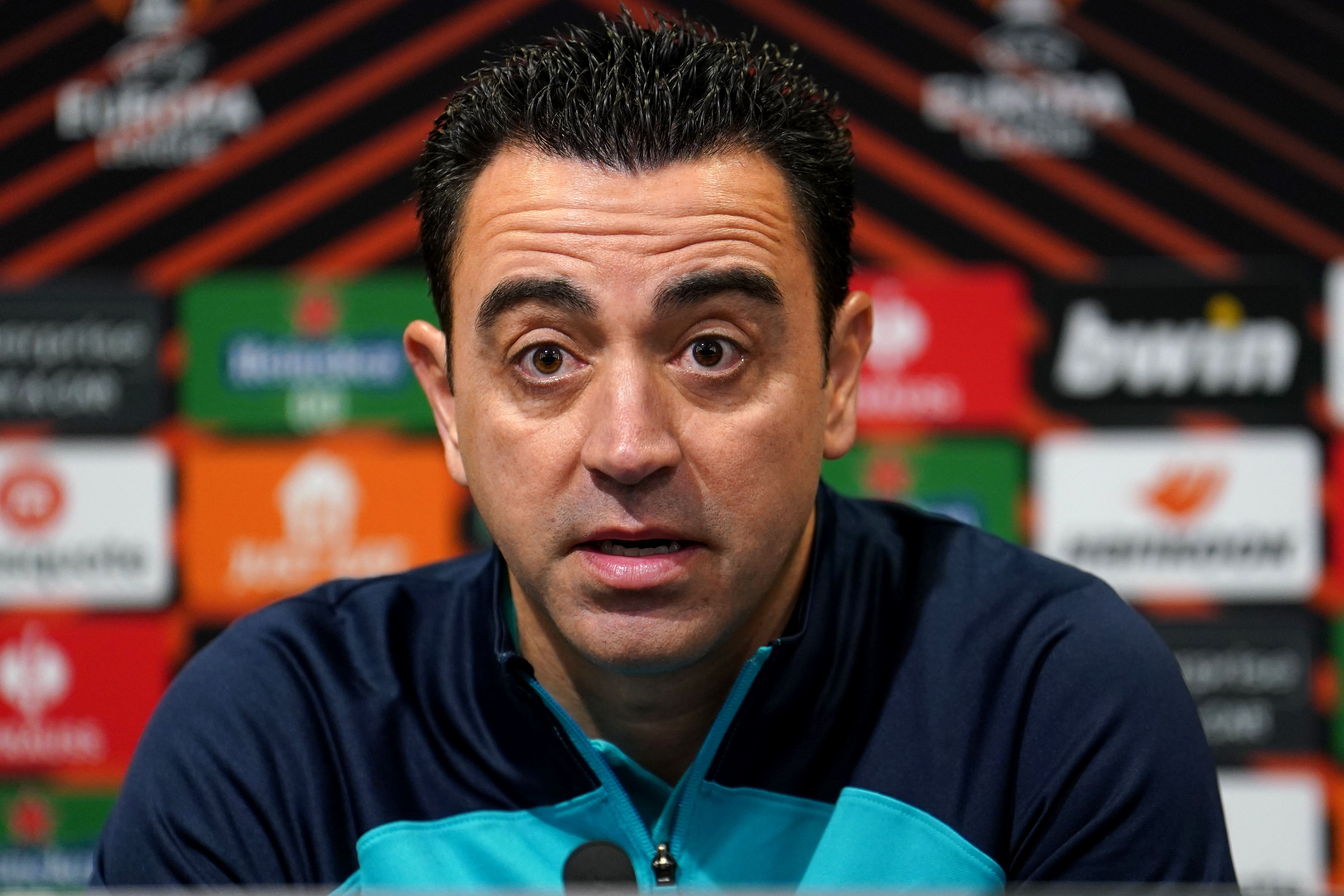 Xavi will leave his job as Barcelona head coach (Martin Rickett/PA)