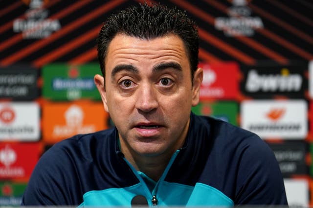 <p>Xavi will leave his job as Barcelona head coach (Martin Rickett/PA)</p>