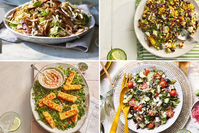 <p>Chop, chop: chopped salads are quick, easy to make and perfect for alfresco dining </p>