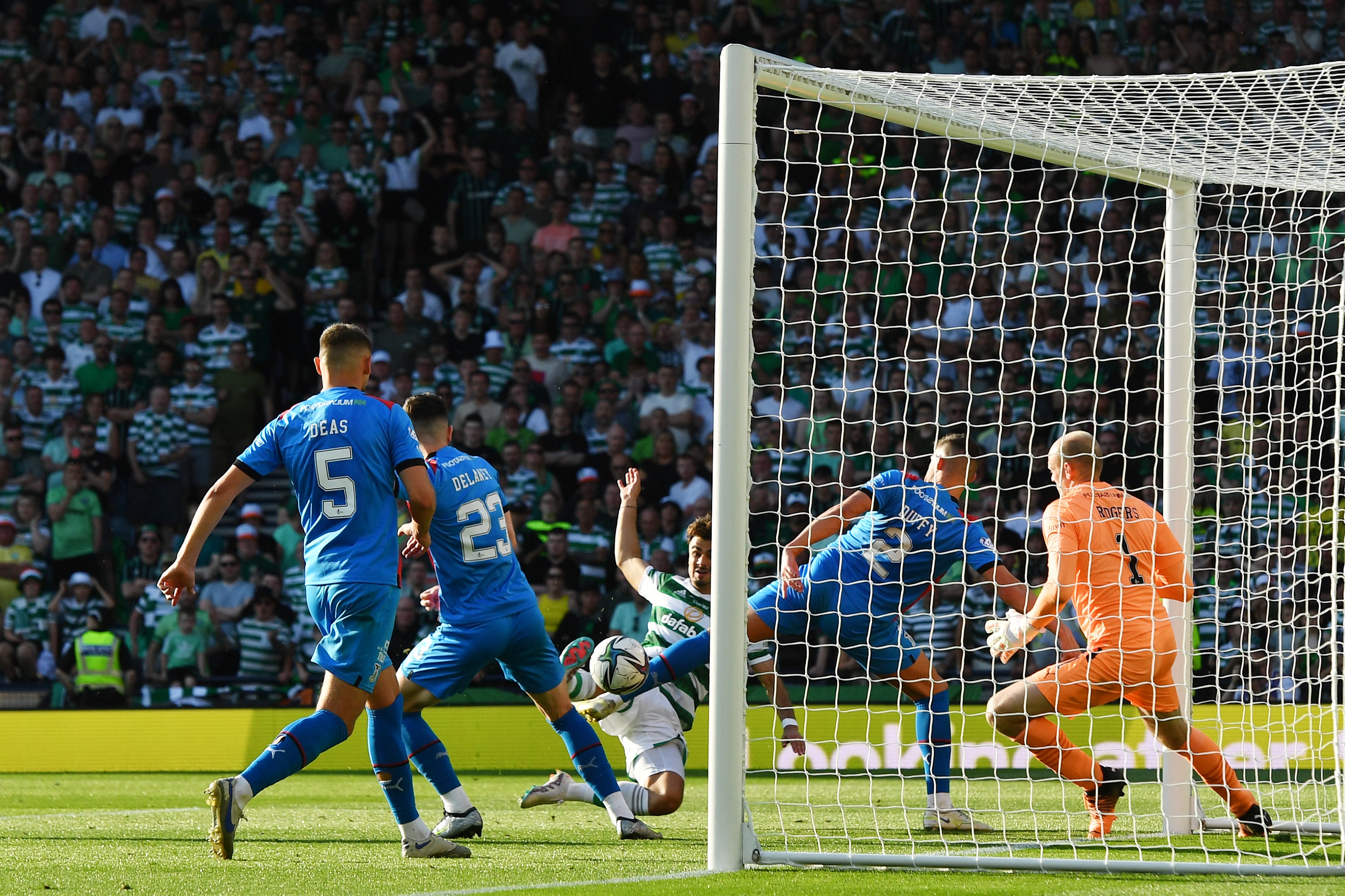 Inverness Caledonian Thistle were beaten by Celtic in the 2023 Scottish Cup final