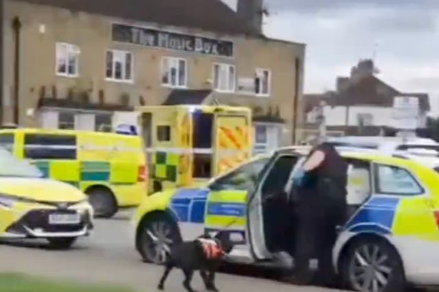 <p>Police were called to Bourne Avenue, Hayes to reports of a stabbing at </p>