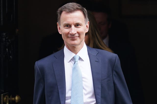 <p>Jeremy Hunt is one of the ministers at risk of losing their seat at the election (James Manning/PA)</p>