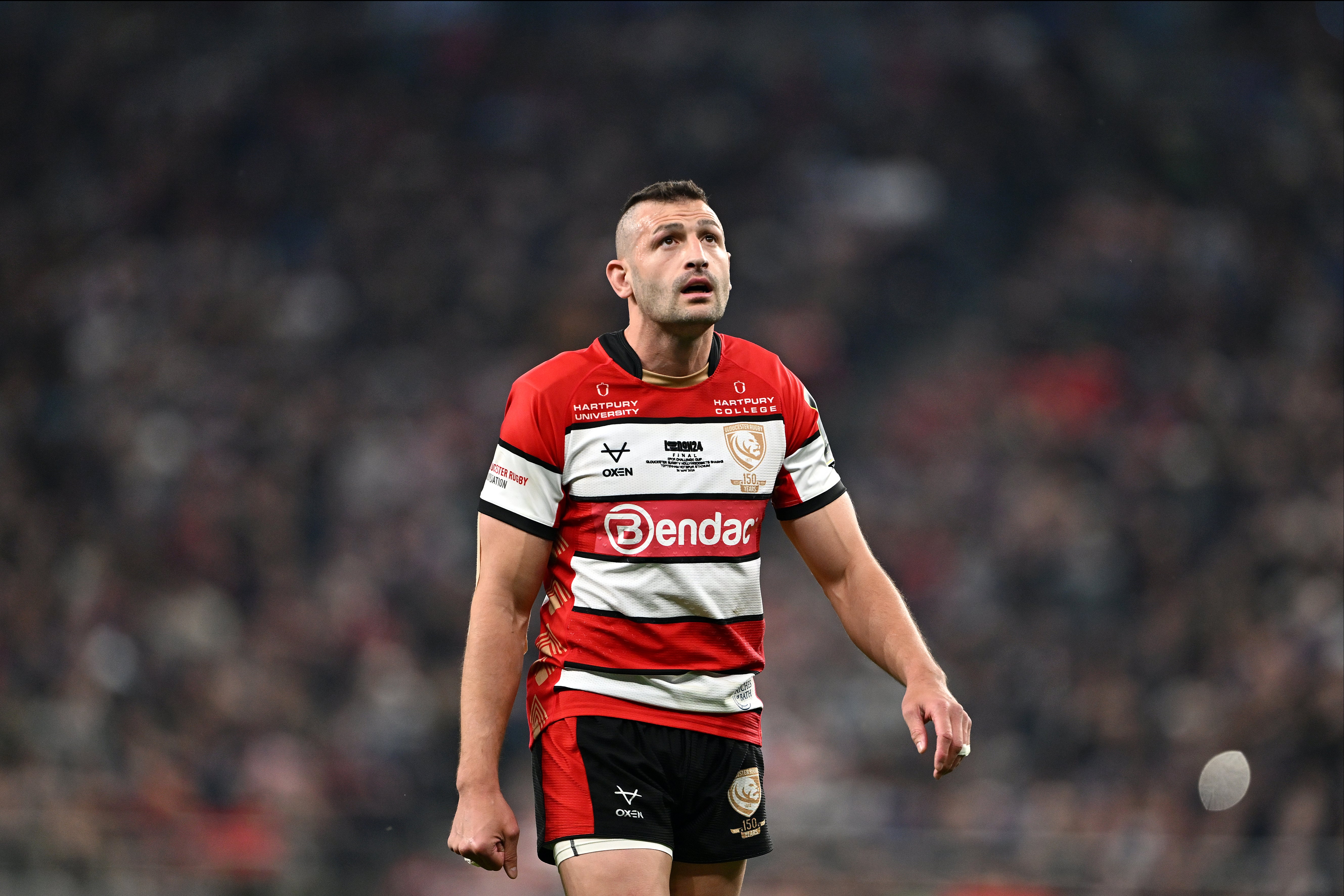 Jonny May’s final game for Gloucester ended in disappointment
