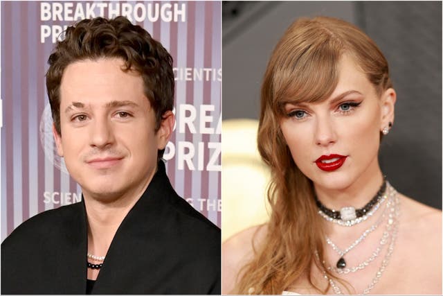 <p>Charlie Puth and Taylor Swift</p>