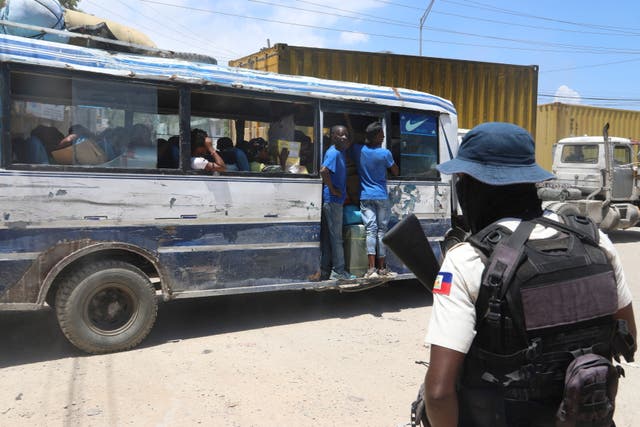 HAITÍ-POLICÍA KENIANA