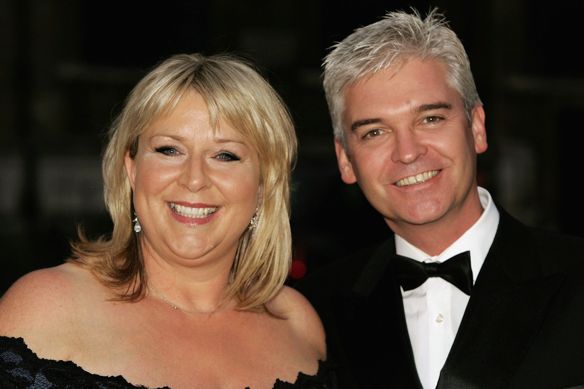 Fern Britton expresses ‘mixed emotions’ when asked about Phillip Schofield