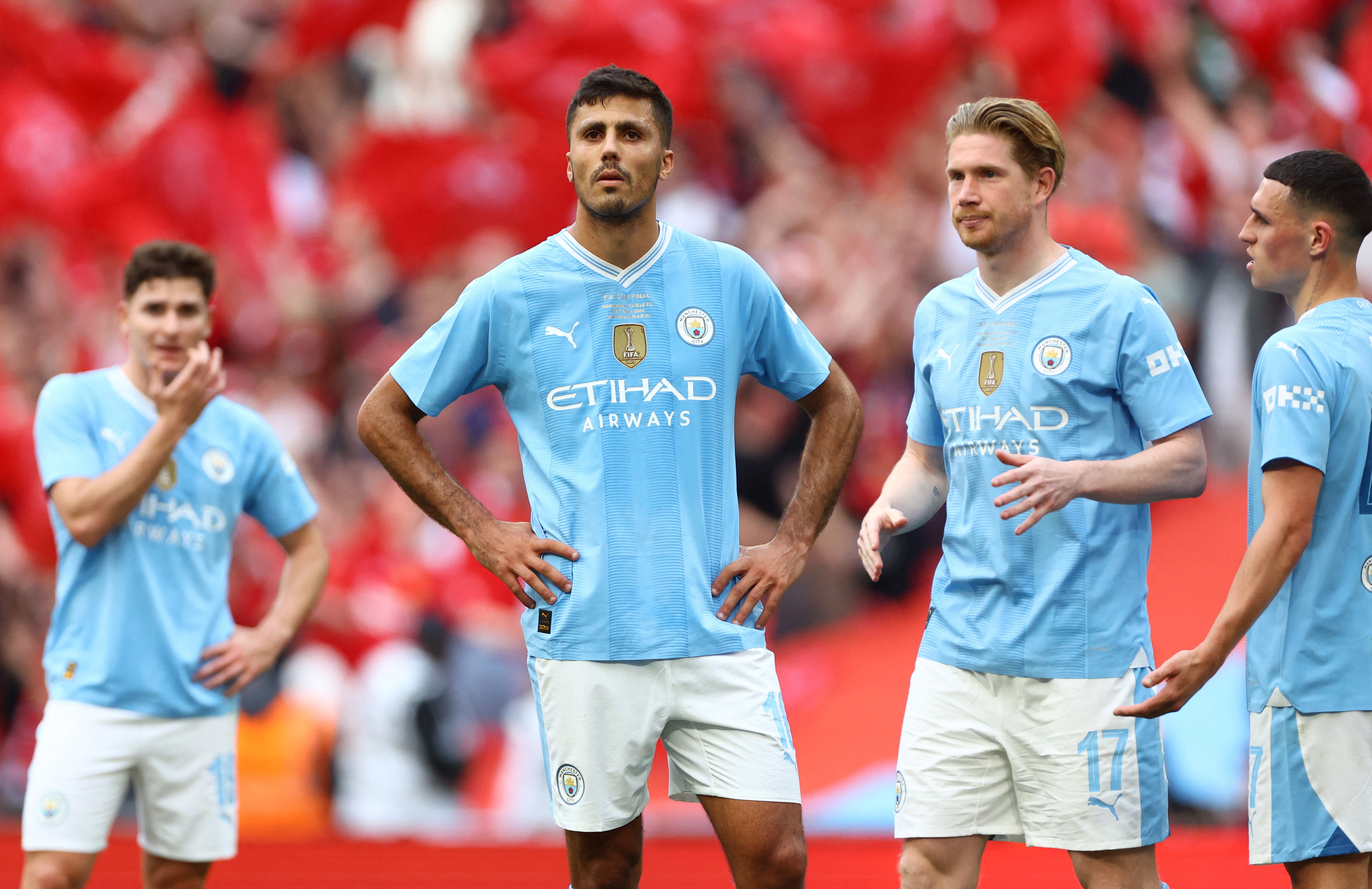 City players reflect after losing the FA Cup final