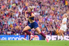 Alexia Putellas arrives just in time to earn Barcelona’s sweetest Women’s Champions League yet