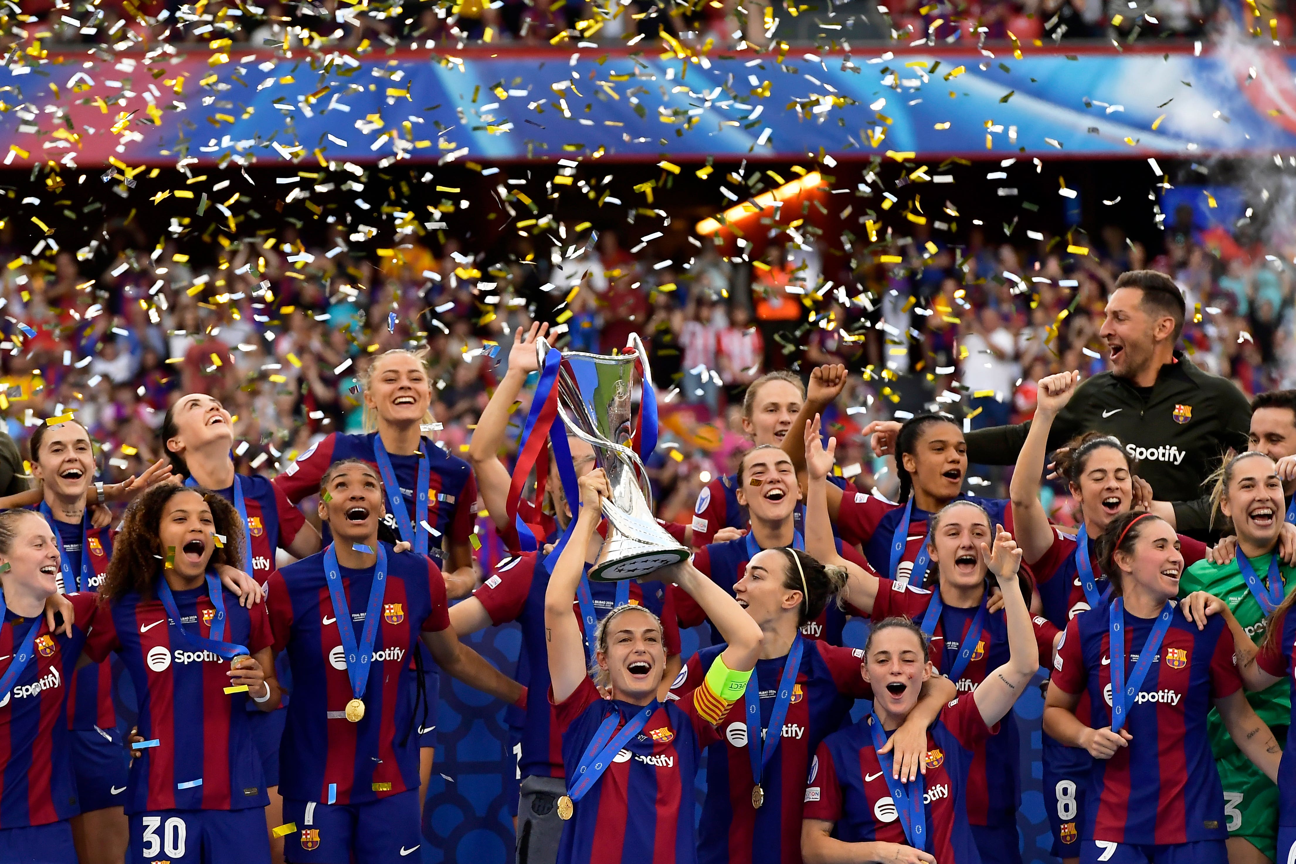 Barcelona are the holders of the Women’s Champions League