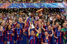 Manchester City to face holders Barcelona in Women’s Champions League