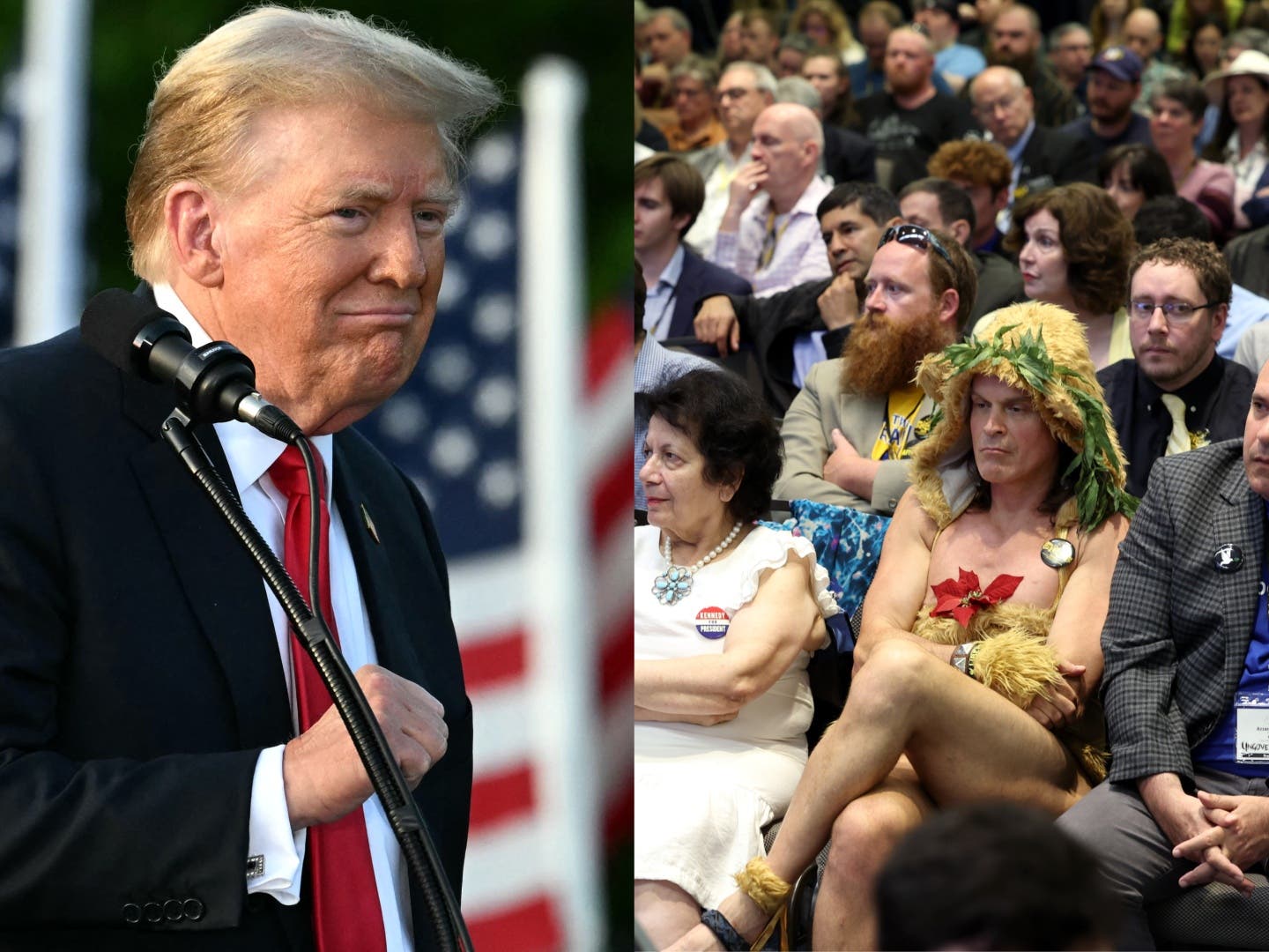 Libertarian or not, Trump takes the convention stage to convince third-party voters - Vimarsana News