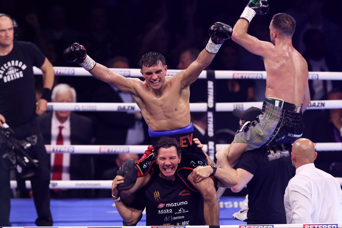 Jack Catterall gains ‘justice’ with victory over Josh Taylor in thrilling rematch