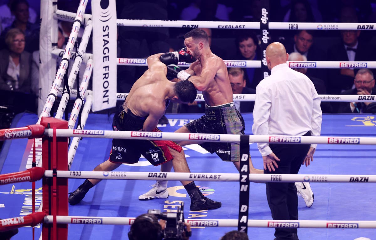 Josh Taylor vs Jack Catterall LIVE: Fight updates and undercard results as ‘justice’ is served