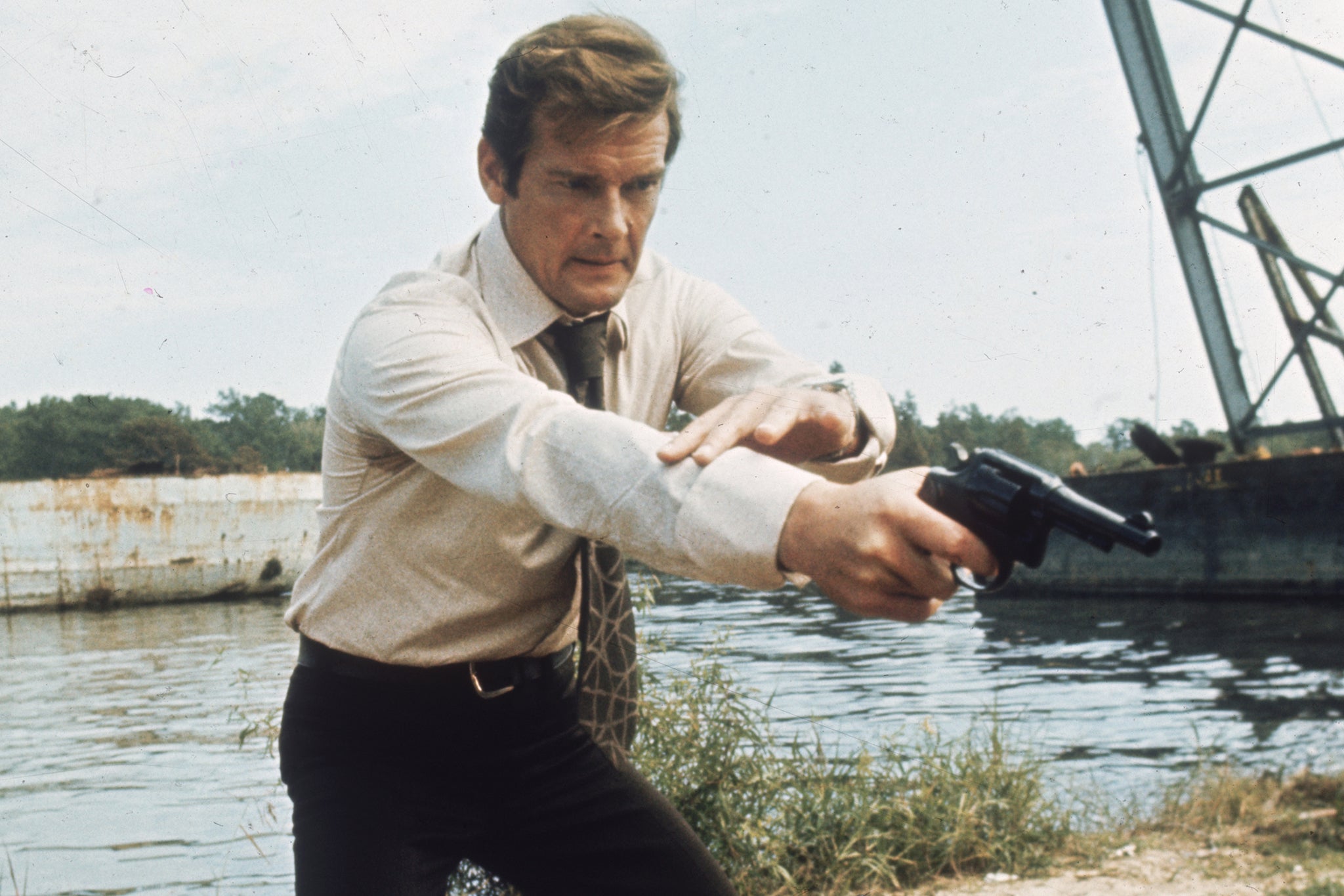 Roger Moore in ‘Live and Let Die’ (1973): ‘Men want to be Bond whereas women want to be with Bond’