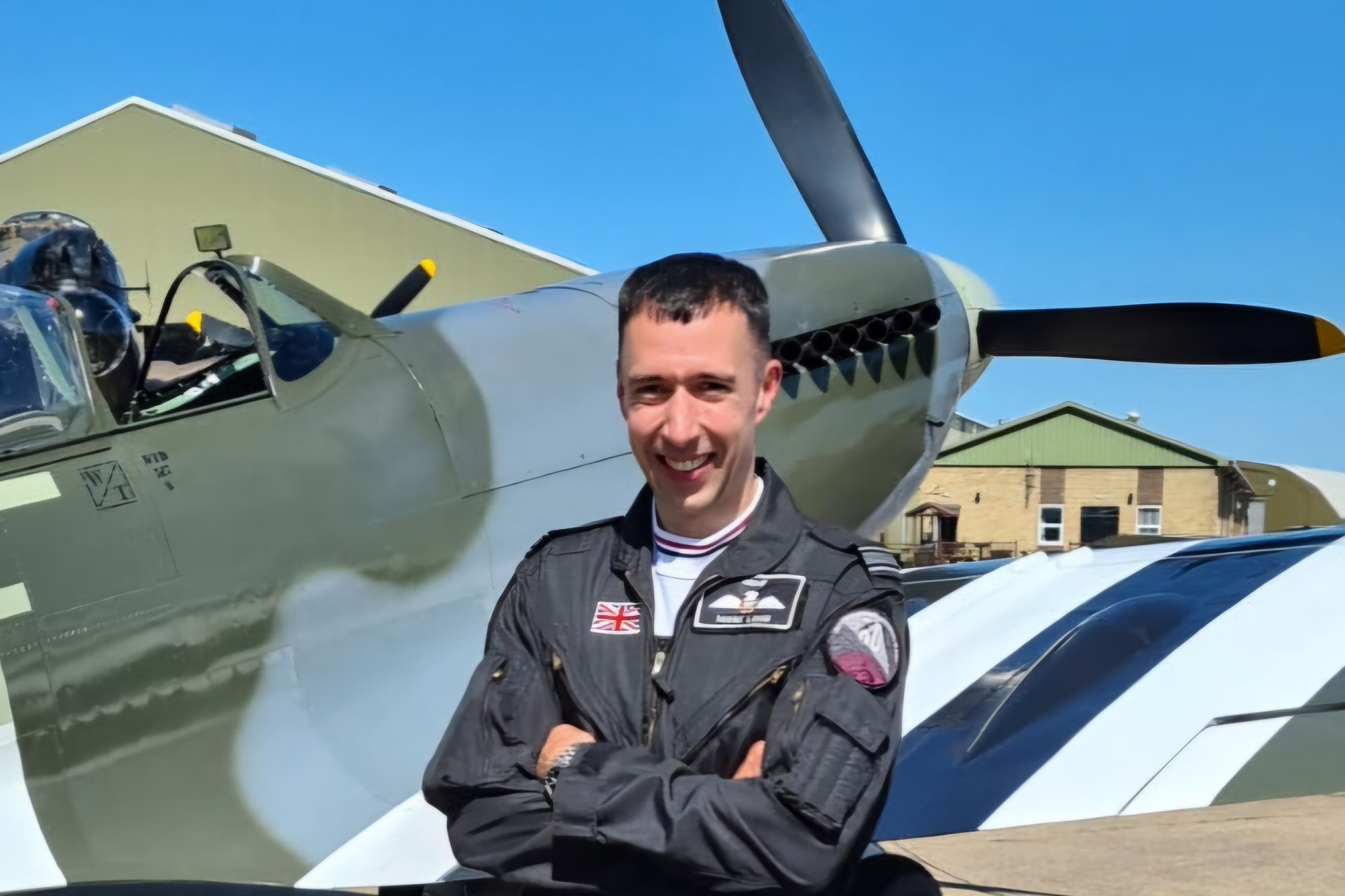 Squadron Leader Mark Long (MoD/PA)