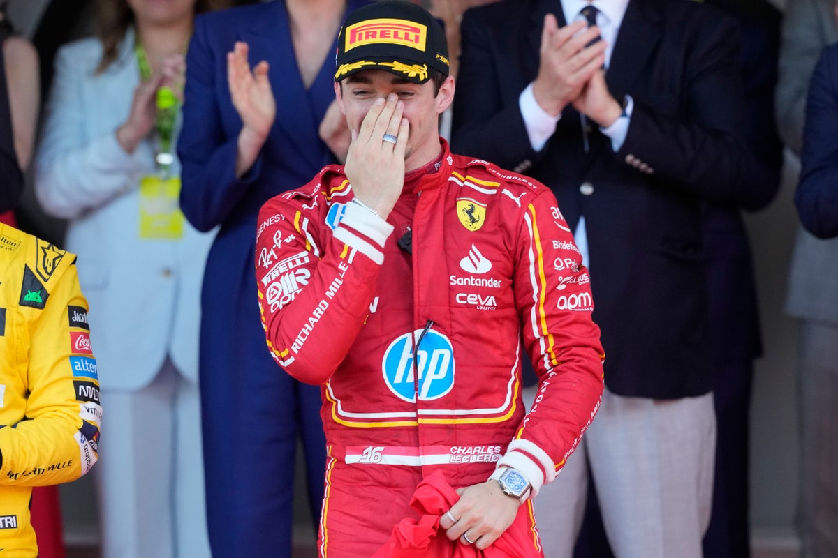 I had tears in my eyes – Charles Leclerc says closing Monaco laps were emotional