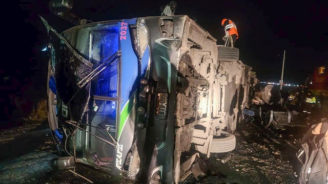 Peru Bus Train Crash