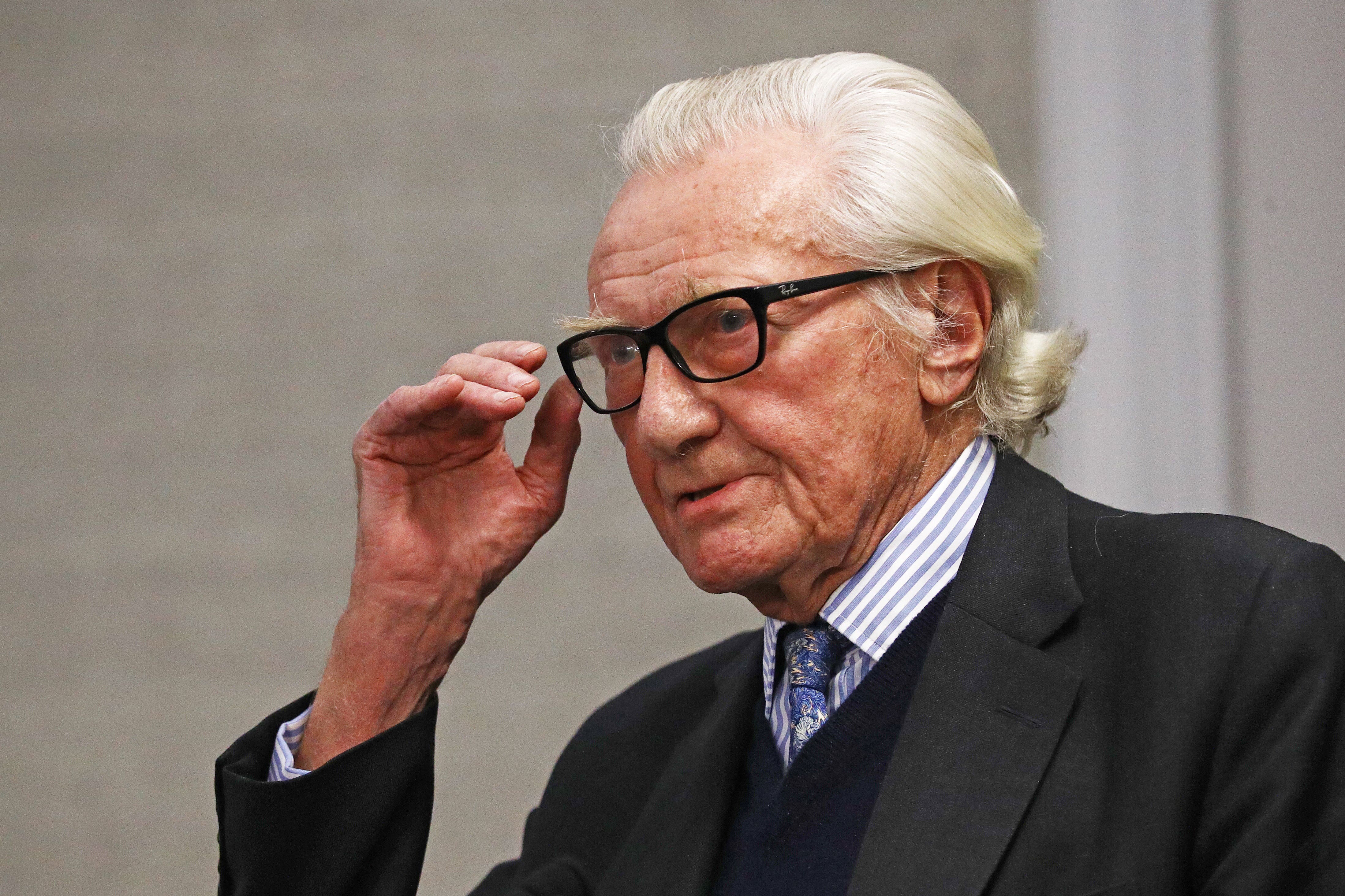 Lord Michael Heseltine warns election campaign will be ‘dishonest’ (Aaron Chown/PA)