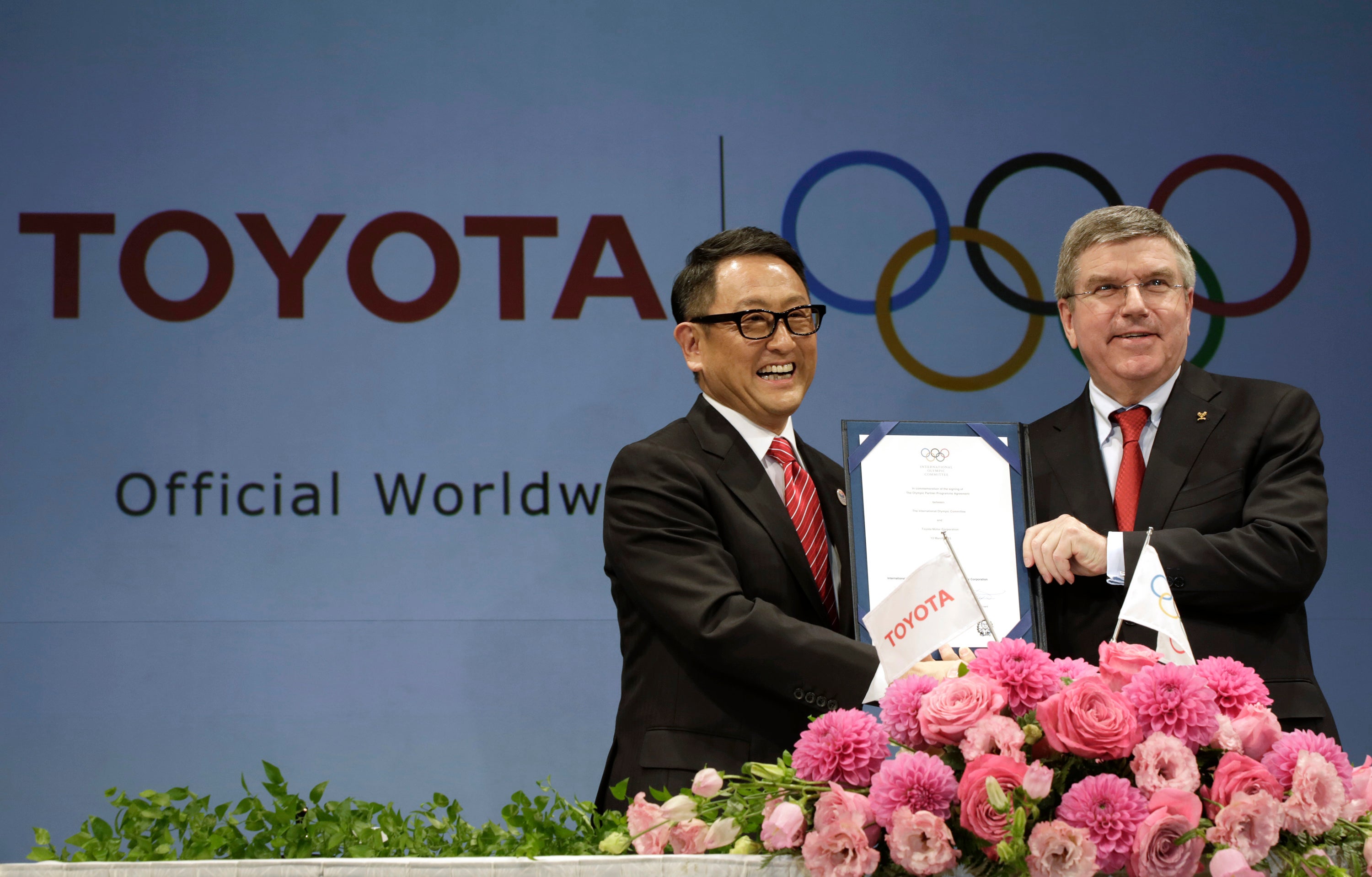 Olympics Toyota Sponsorship