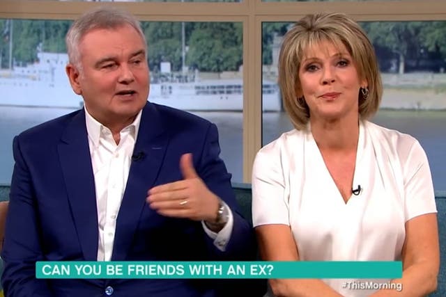 <p>Eamonn Holmes and Ruth Langsford discuss staying friends with an ex in resurfaced clip after marriage split.</p>