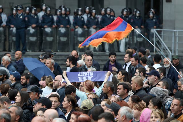 ARMENIA-PROTESTAS