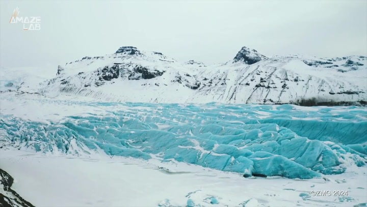 <p>Massive iceberg seven times the size of Manhattan breaks free in Antarctica.</p>
