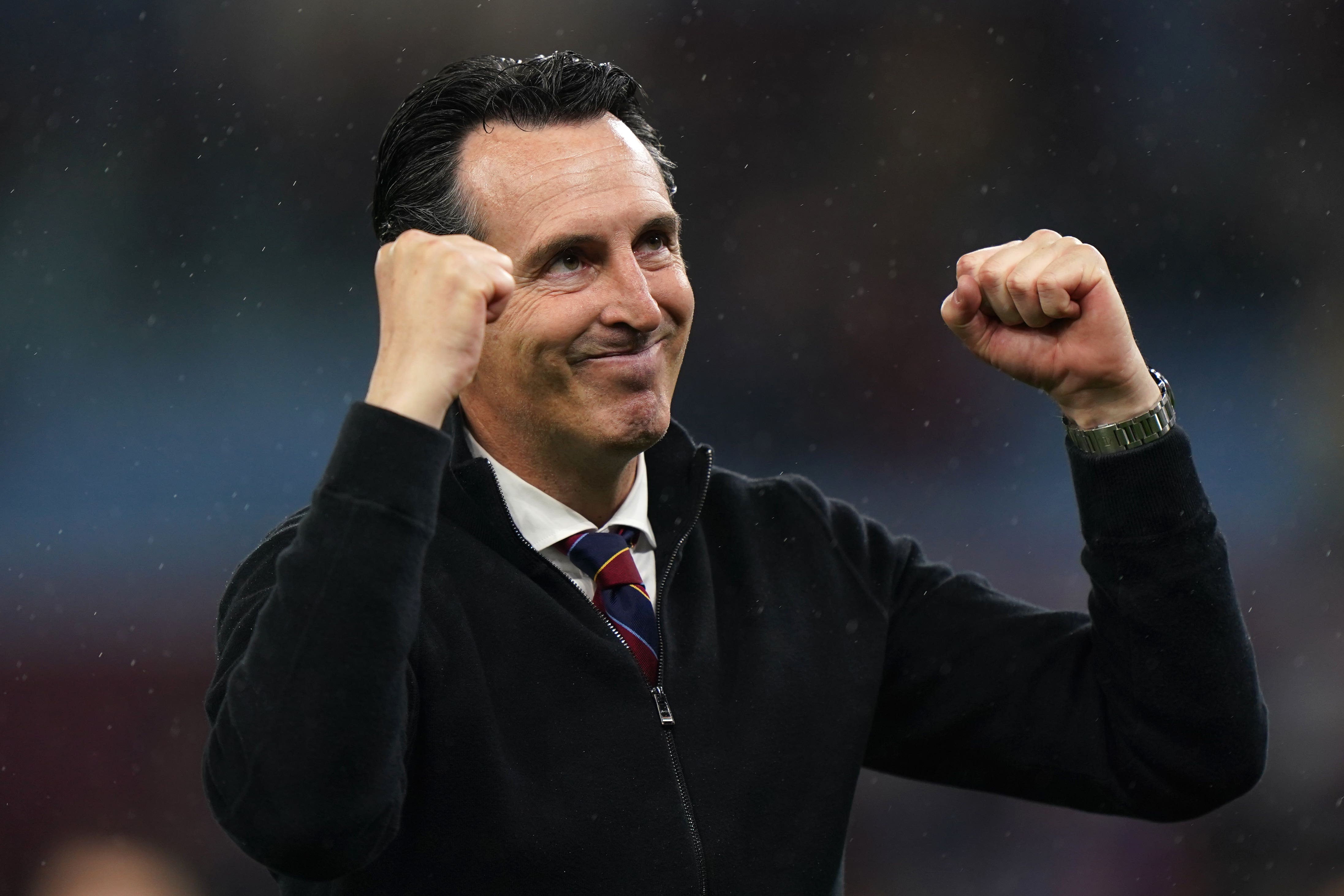 Unai Emery has signed a new contract at Aston Villa (Bradley Collyer/PA)