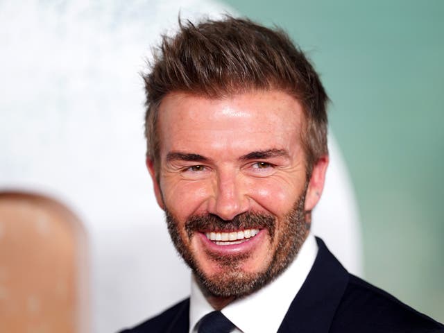 <p>File. David Beckham </p>