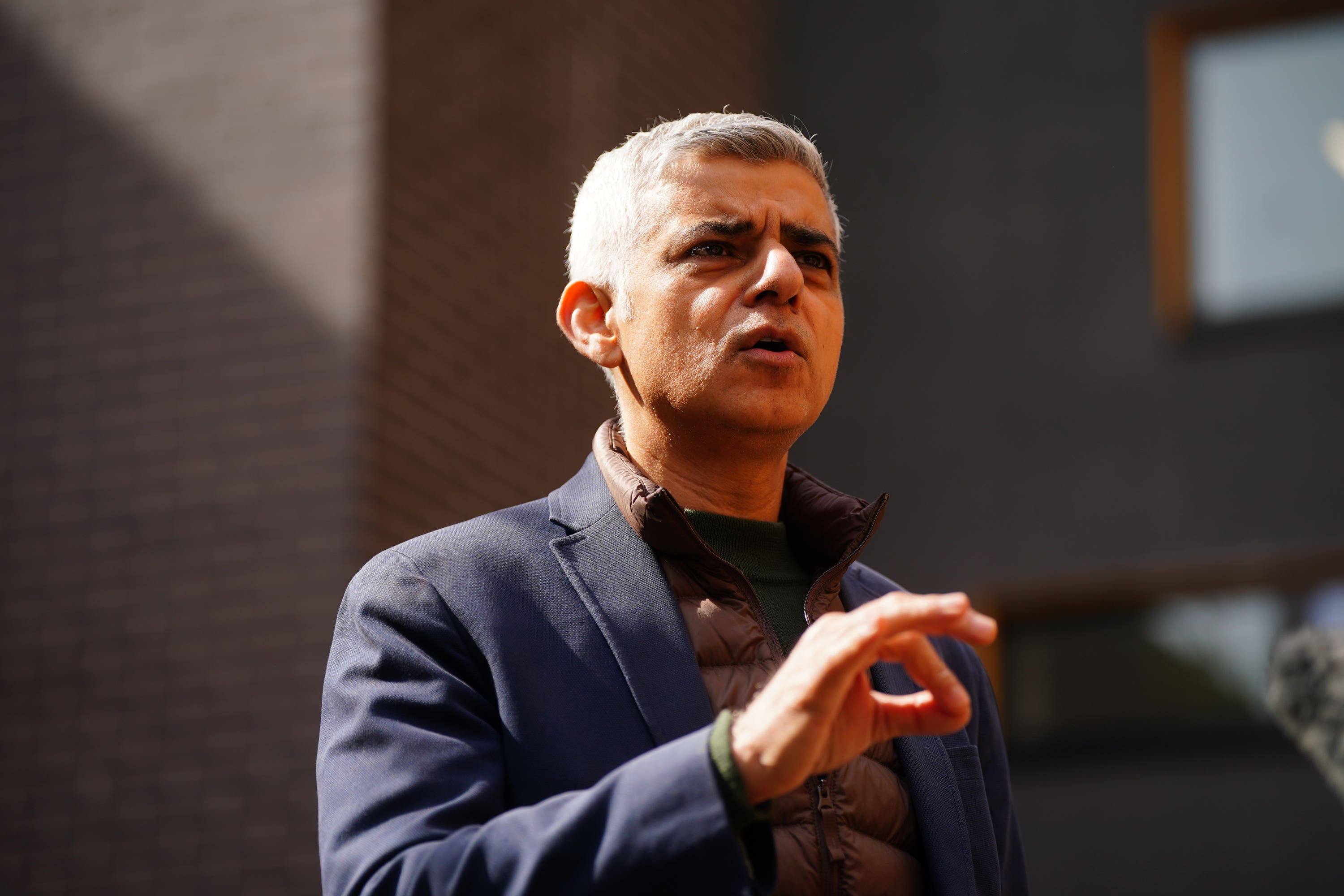 Mayor of London Sadiq Khan (Victoria Jones/PA)