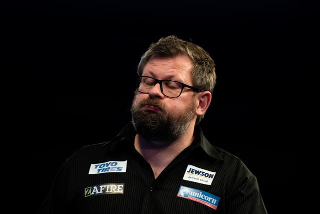 James Wade has endured a difficult start to the year (Aaron Chown/PA)