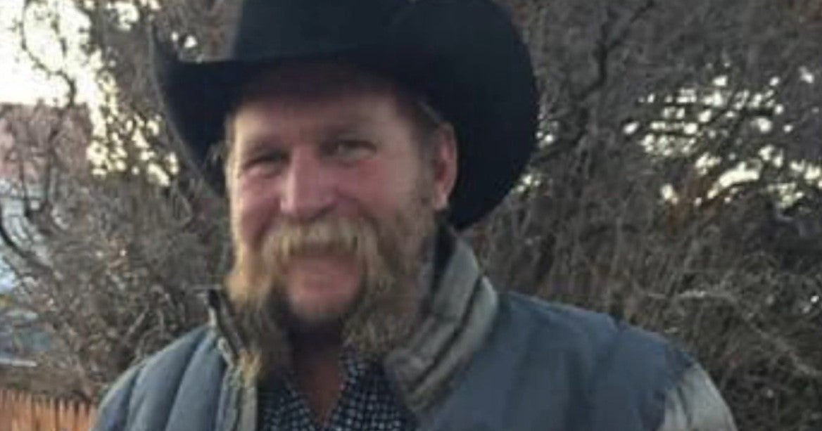 Mike Morgan (pictured) was killed in lightning strike on his property in Rand, northwest of Denver