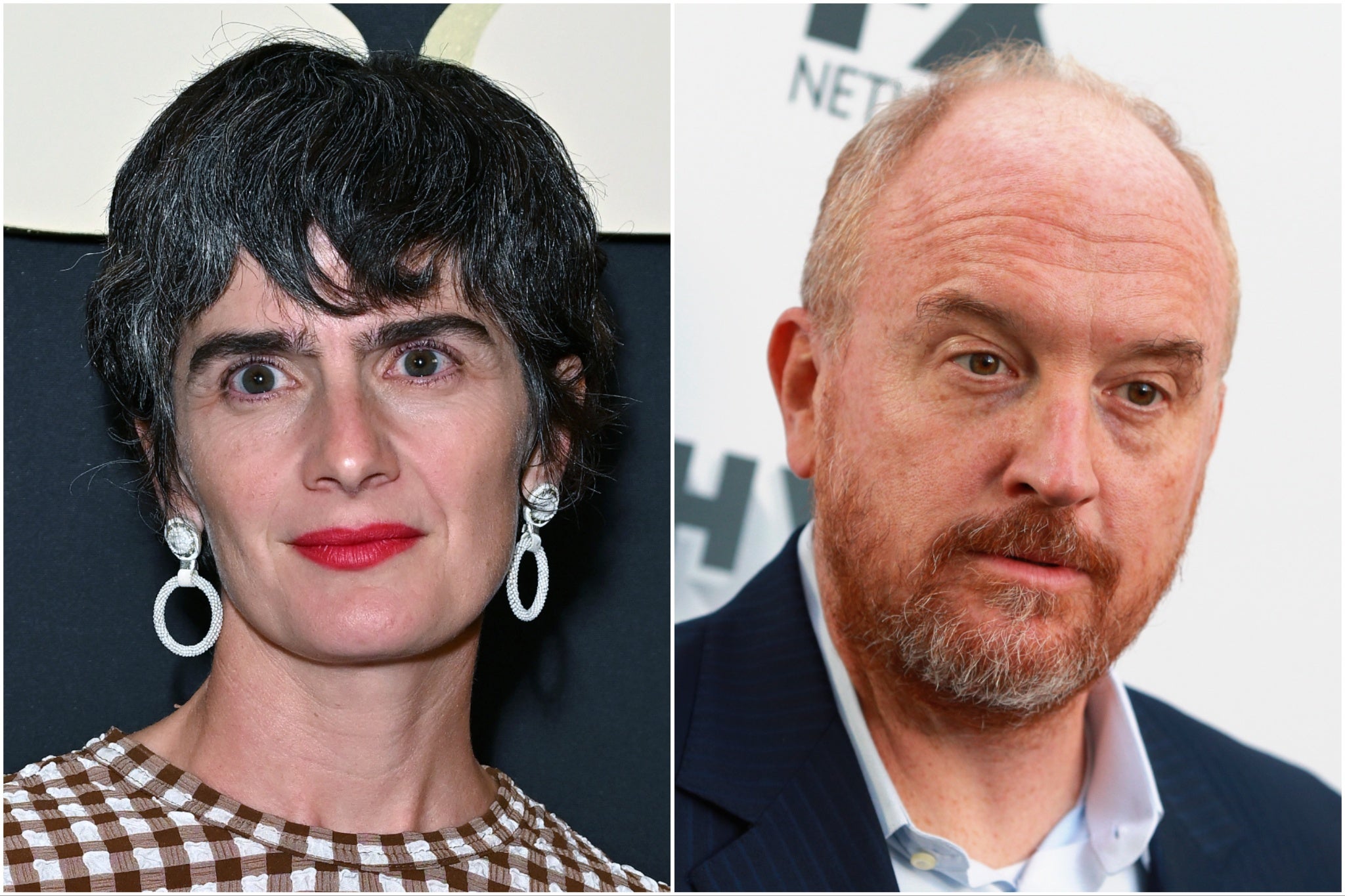 Hoffman played Louis CK’s love interest in the 2012 series ‘Louie’