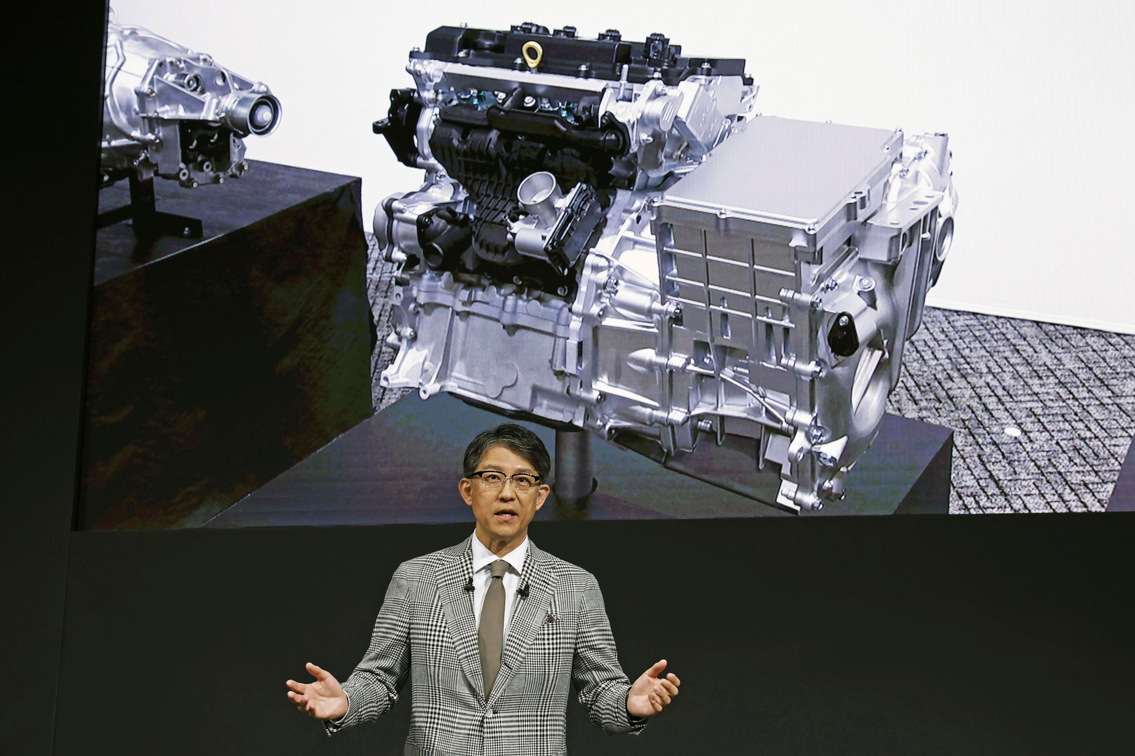 Japan's Toyota shows 'an engine born' with green fuel despite global ...