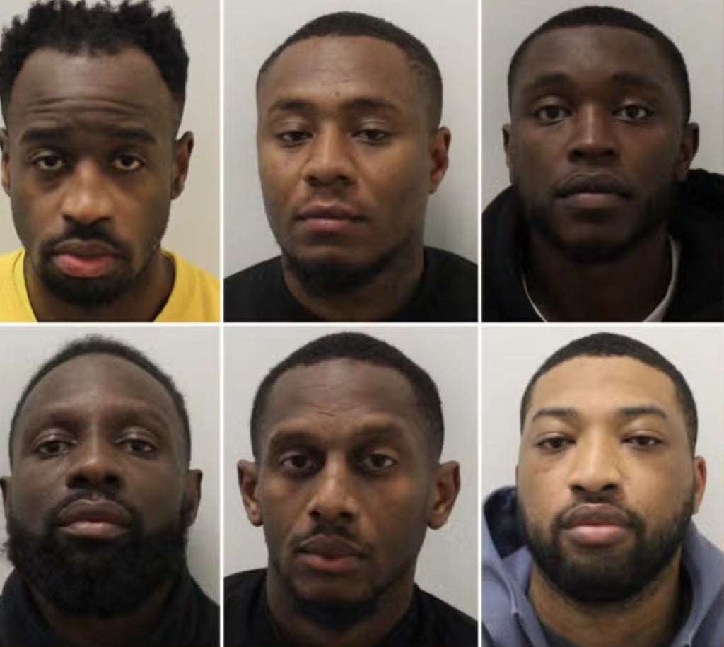 Luke Skeete, Jamarl Joseph, Shaquille Hippolyte-Patrick, Adam Pepara, Andrew Harewood and Melchi Emanuel-Williamson.