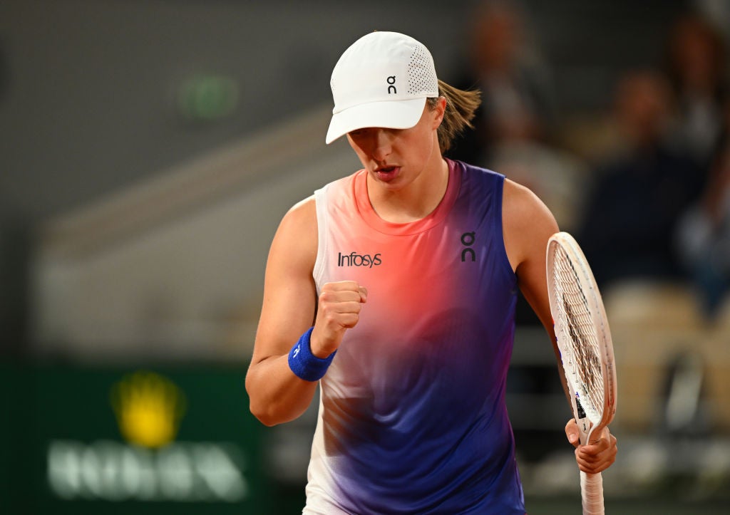 Iga Swiatek is the defending champion at Roland Garros