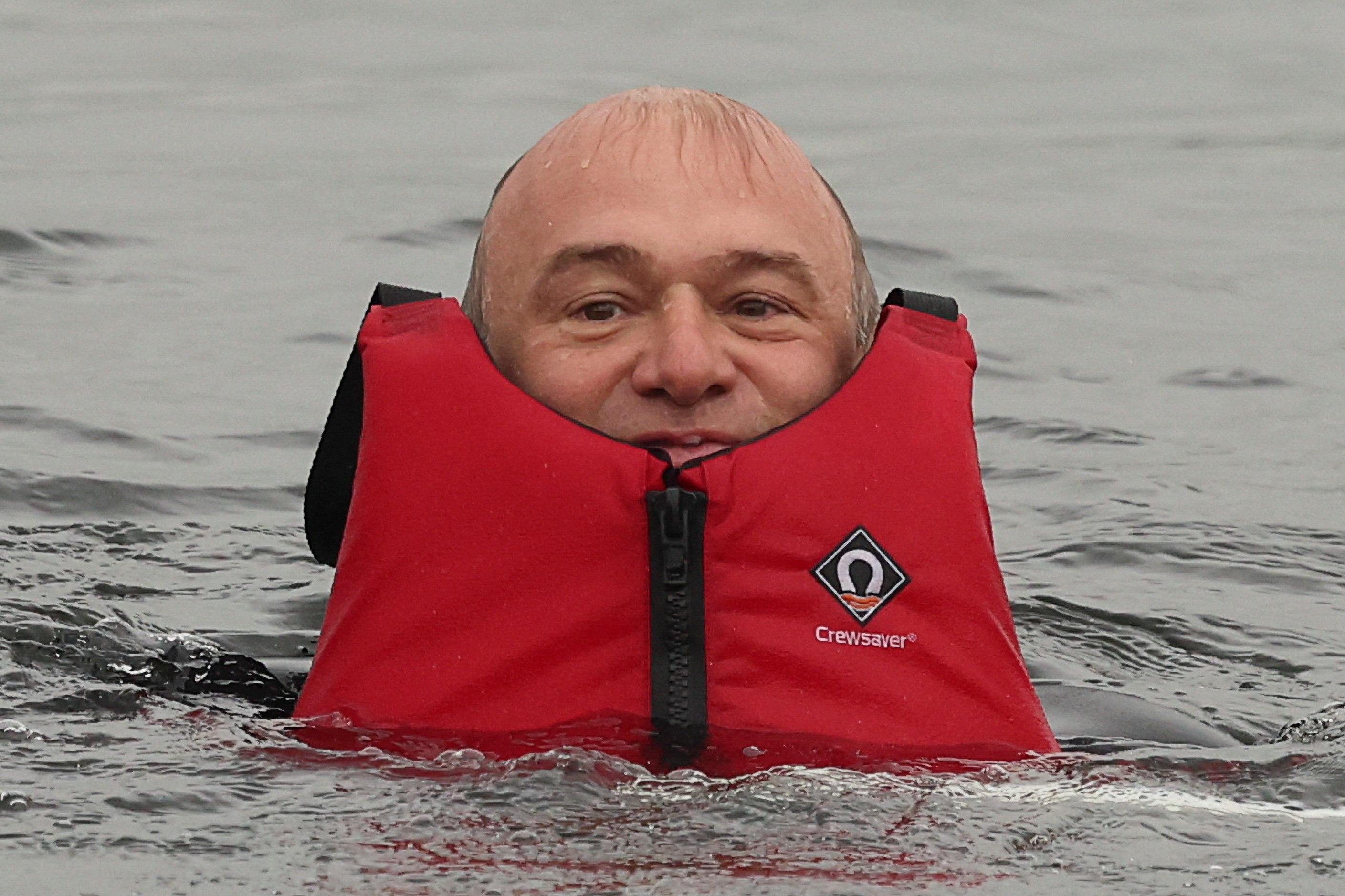 Davey in Lake Windermere