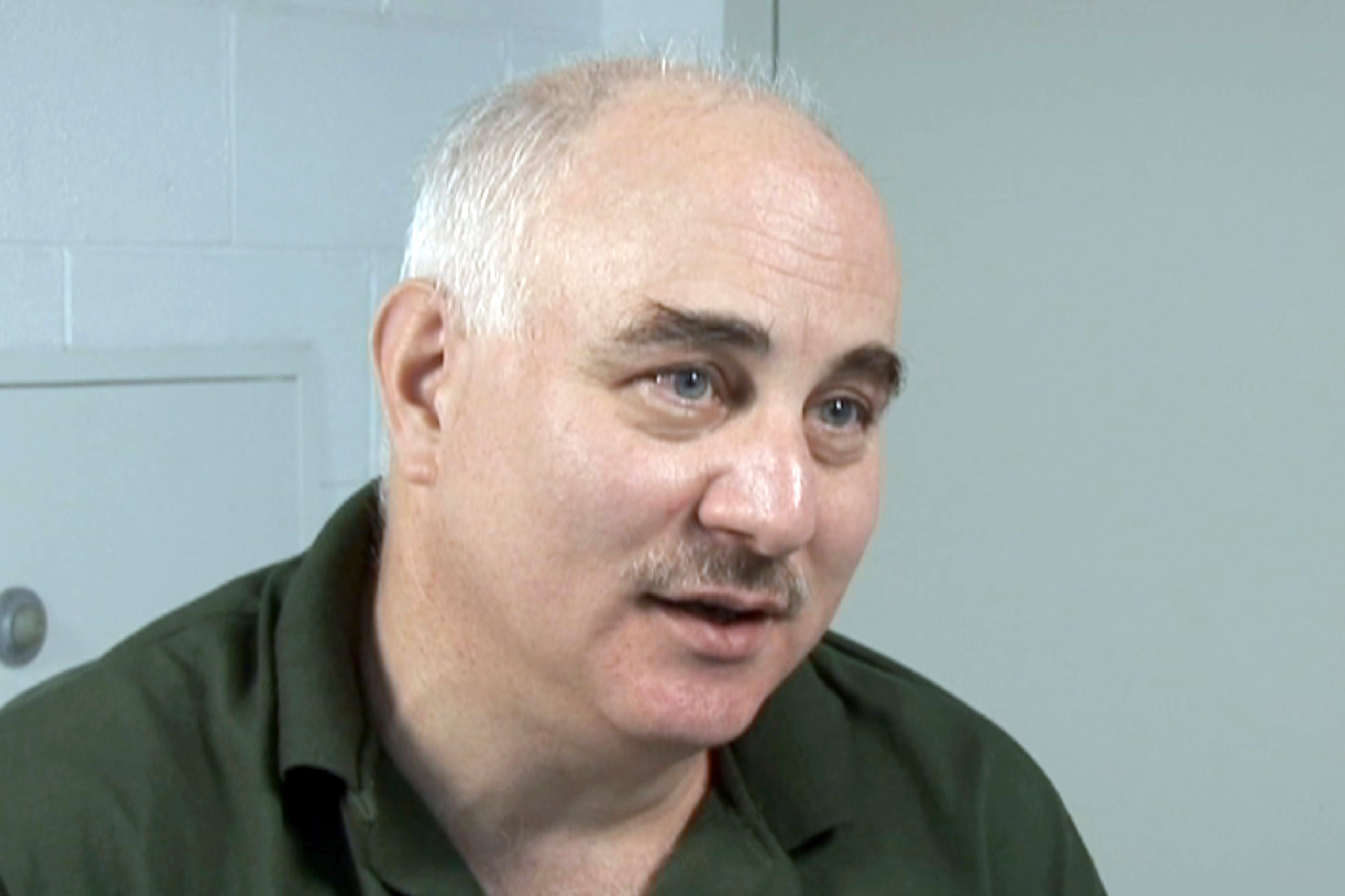 David Berkowitz speaks inside the Sullivan Correction Facility in Fallsburg, New York, on May 29, 2009