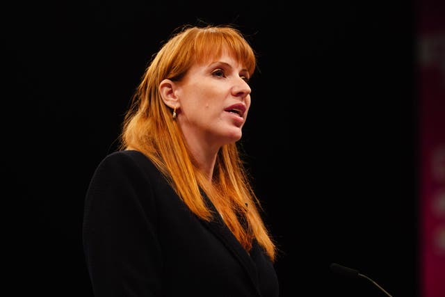 Labour deputy leader Angela Rayner (Victoria Jones/PA)