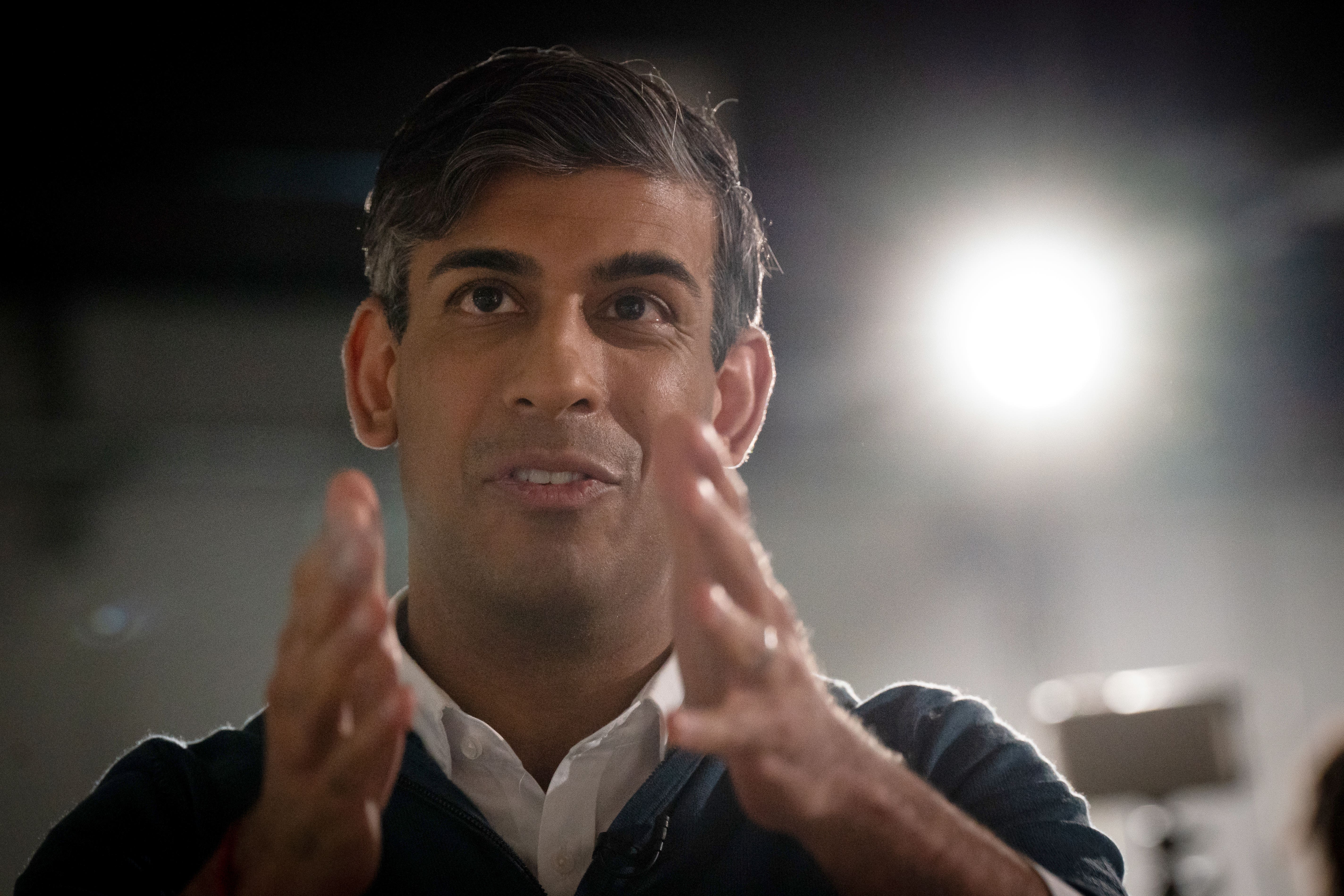 Prime Minister Rishi Sunak (Aaron Chown/PA)