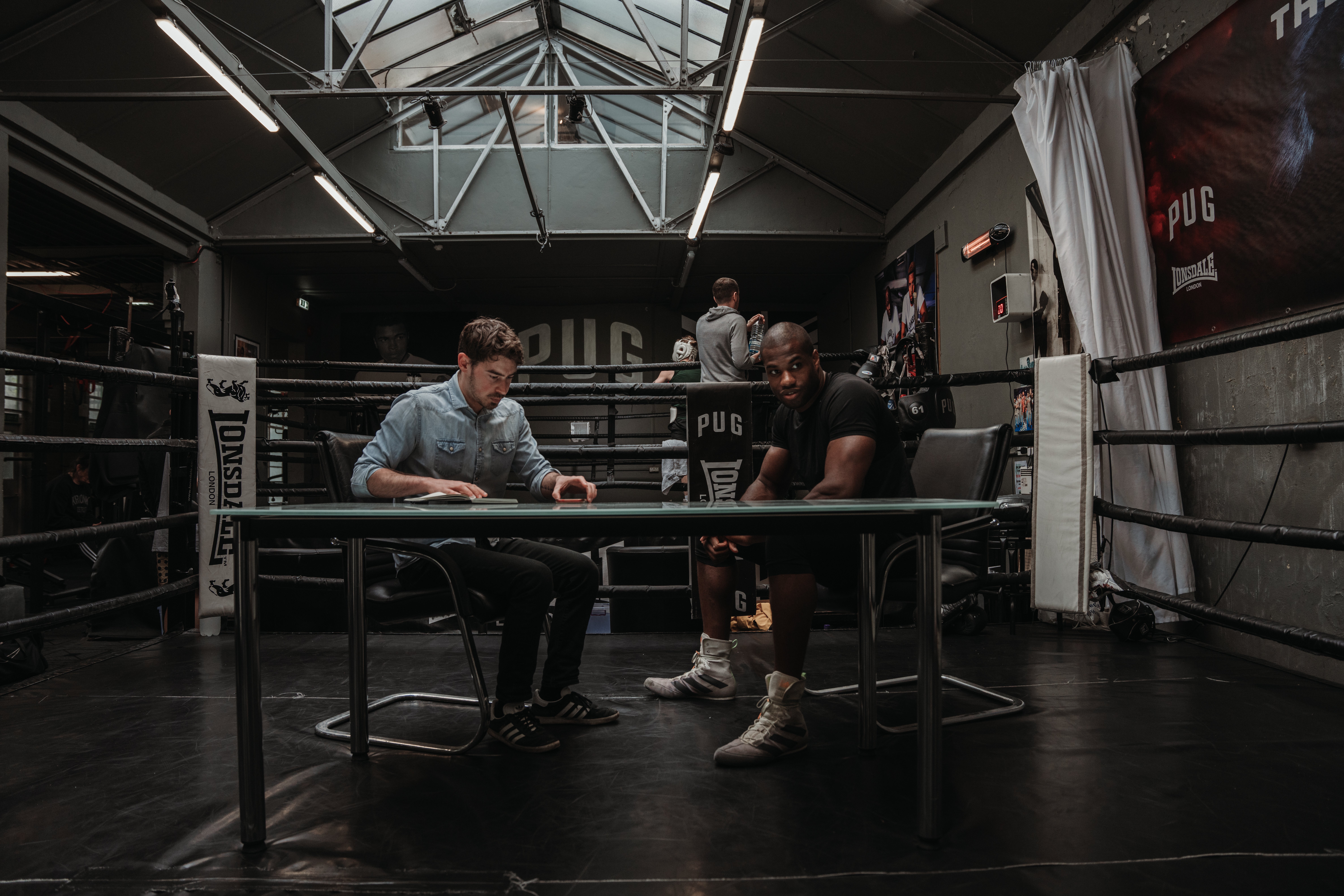 Dubois spoke to The Independent at his gym in West Finchley in May