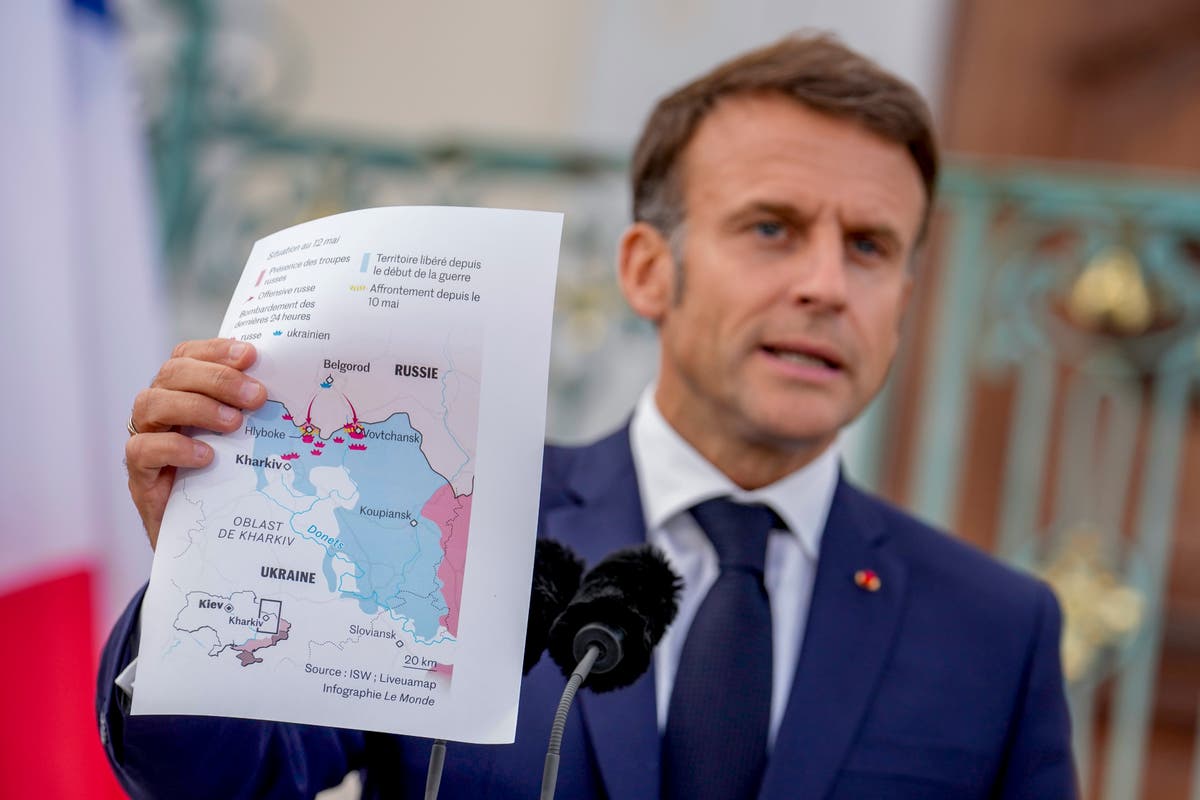 Der ukrainische Politiker Selenskyj erwartet in der Normandie den 80. Jahrestag des D-Day, sagt Macron