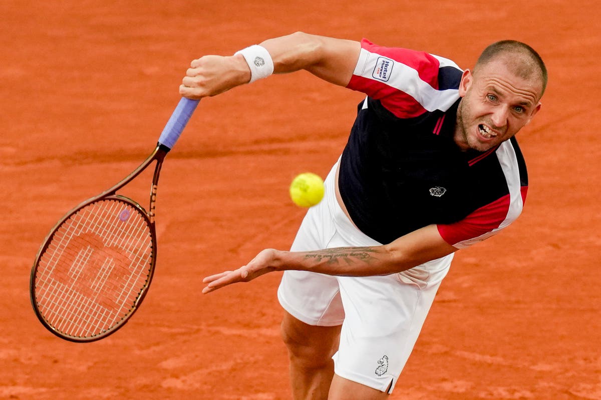 Dan Evans exits French Open as his frustrating run of losses continues
