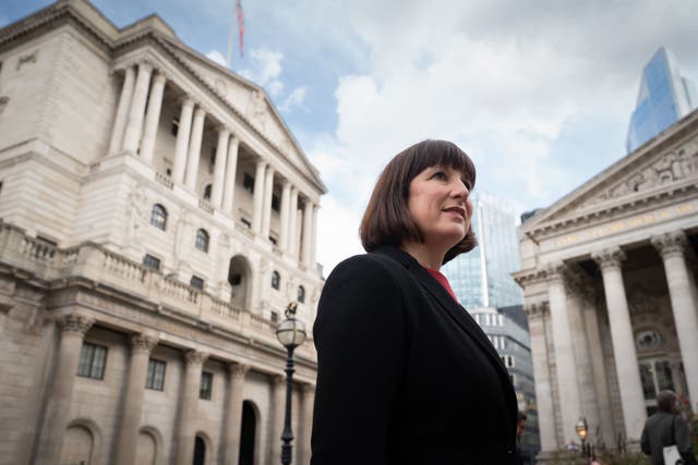 Rachel Reeves worked for the Bank of England between 2000 and 2006 (Stefan Rousseau/PA)