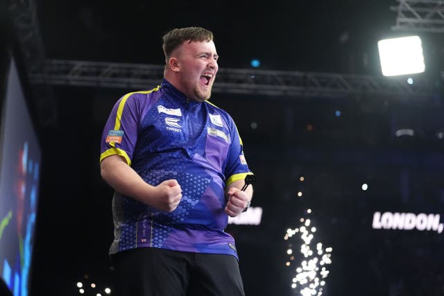 Luke Littler has changed the landscape of darts (Zac Goodwin/PA)