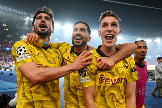<p>Dortmund have surged through the Champions League draw to reach the final </p>