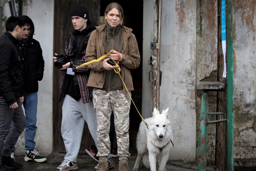 Khrystyna Drahomaretska has been infected with rabies and been hit by a rocket in her pursuit to save stray animals and stop the spread of the disease in Ukraine and further afield