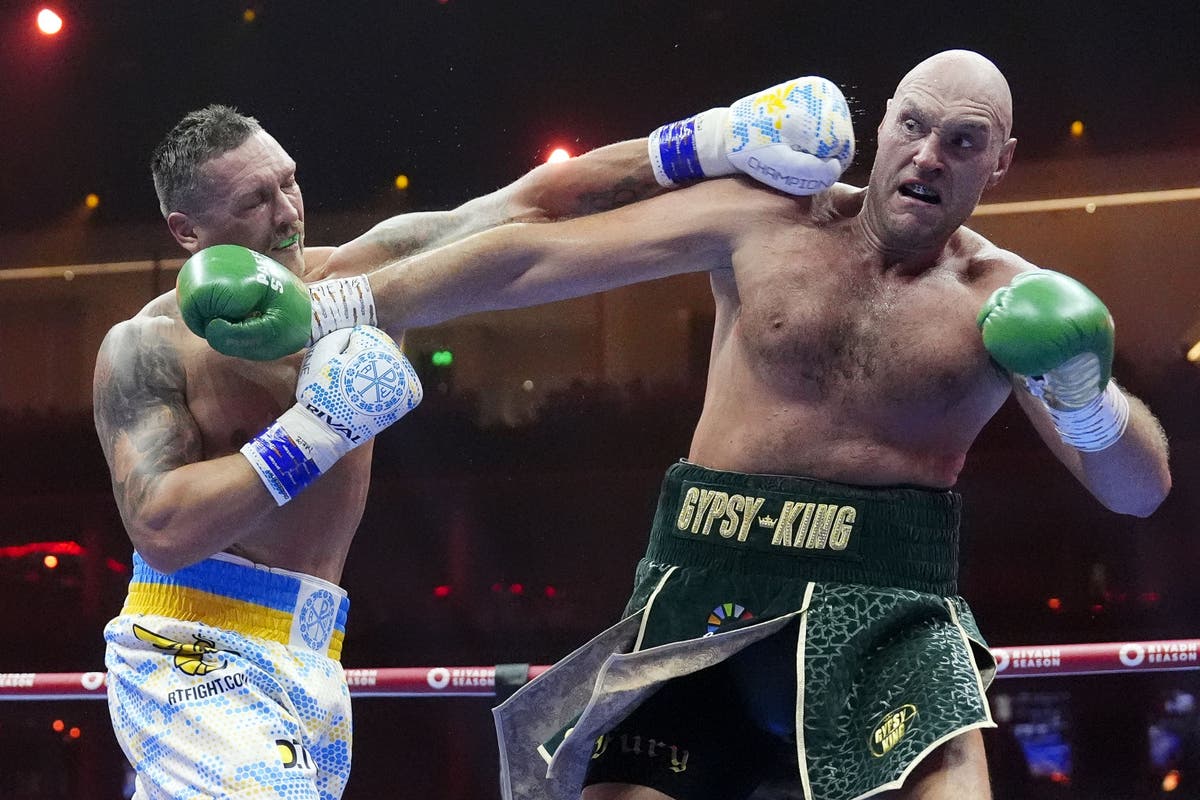 Oleksandr Usyk-Tyson Fury rematch to take place on December 21 in Riyadh
